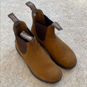 Blundstone Women's Brown Leather Chelsea Boots